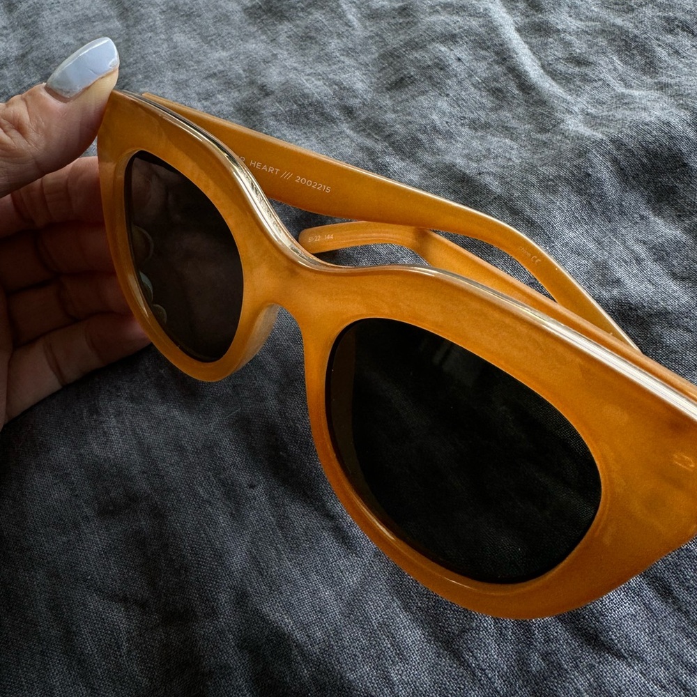 Le Specs Air Heart Sunglasses